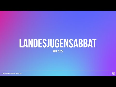 Landesjugendsabbat 2022 München