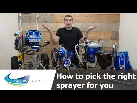 How to pick the right Airless Sprayer for you