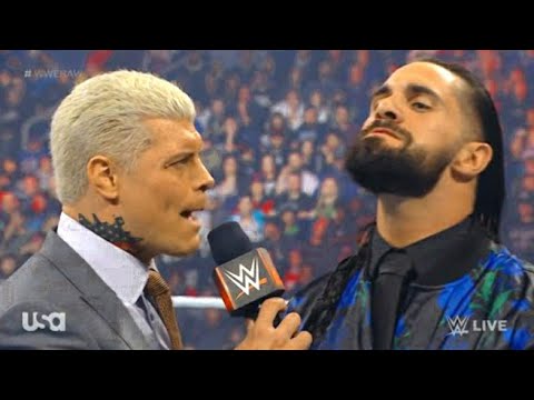 Cody Rhodes and Seth "Freakin" Rollins (full segment) Raw, April 18, 2022