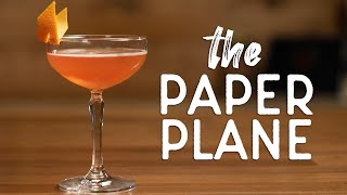 How to make a Paper Plane cocktail
