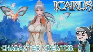 RIDERS OF ICARUS ON MOBILE : Character Creator : Icarus Mobile