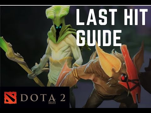Dota2 Tutorial to effectively Last Hit and Deny creeps and maintain Creep equilibrium