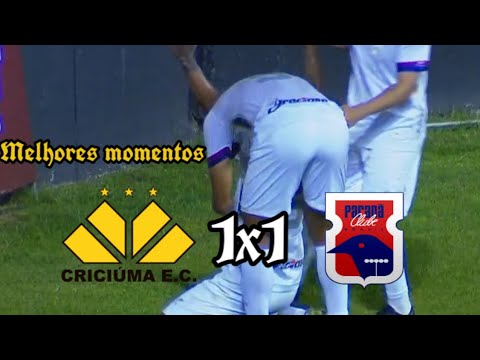 CRICIÚMA 1 X 1 PARANÁ | Melhores momentos & Gols BRASILEIRÃO | SÉRIE B | 19-11-2019