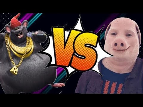 John Pork VS Biggie Cheese (MEME BATTLE)