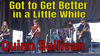 Quinn Sullivan ~ Got to Get Better in a Little While - Northeast Blues Festival 2018 - Bangor Maine