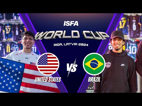 USA v Brazil (Group D) | ISFA World Cup 2024 - 3v3 Street Football