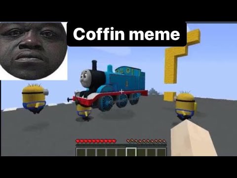 Scary Thomas EXE Tank Engine vs MINIONS in Minecraft Coffin Meme