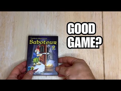 Board Game Reviews  Saboteur 2