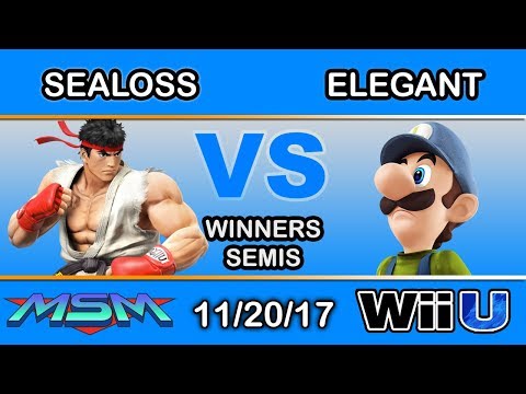MSM 122 - SeaLoss (Ryu) Vs. BSD | Elegant (Luigi) - Winners Semis