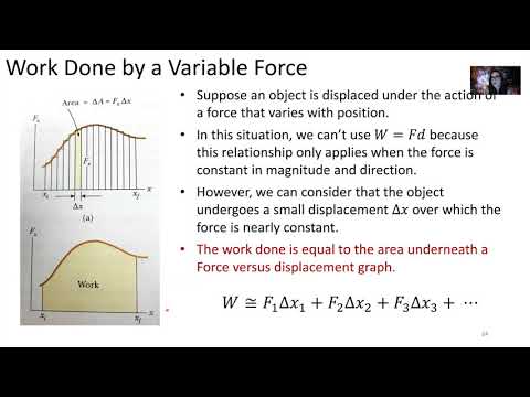 Week 8 PHY 221 - Work done by a variable force