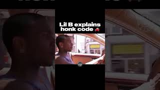 Lil B explains the Honk Code 😮‍💨 #shorts #lilb #rap