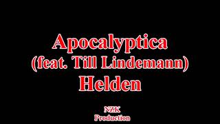 Apocalyptica(feat. Till Lindemann) - Helden(Lyrics)