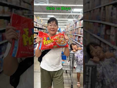 Girls vs Boys 🤪😂 LeoNata family #shorts