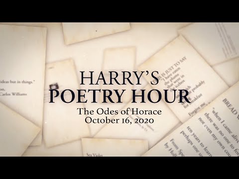 Harry's Poetry Hour: The Odes of Horace