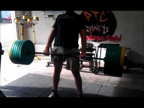 PTC Sydney - Lachlan 130kg Deadlift