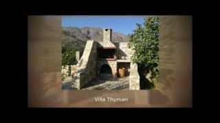 preview picture of video 'Anemos & Thymari Villas, Lefkogia, Crete, Greece'