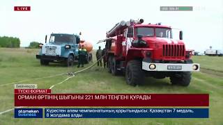 Орман өртінің шығыны 221 млн теңгені құрады