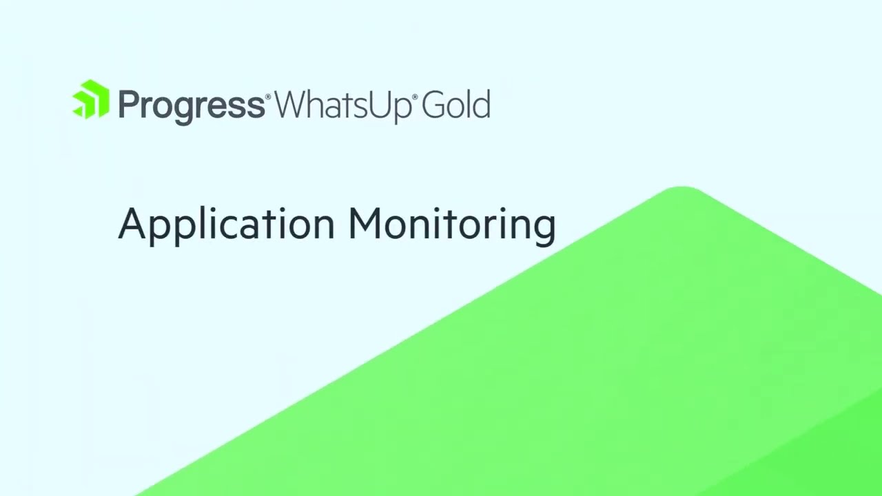 Application Performance Monitoring Übersicht