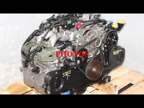 JDM SUBARU LEGACY, OUTBACK, IMPREZA EJ20 SOHC 2.0L ENGINE: video still