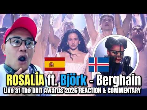 ROSALÍA ft. Björk - Berghain - Live at The BRIT Awards 2026 REACTION