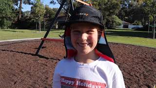 Bringing back the flap! Our new flap hats getting tested in the field