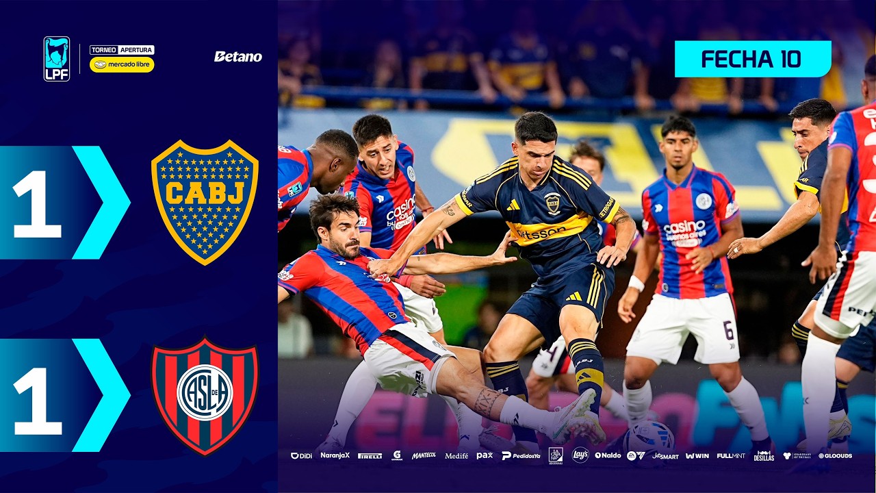 Boca Juniors vs San Lorenzo Highlights