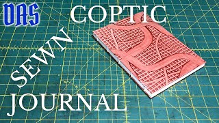 How to Make a Coptic Sewn Journal // Adventures in Bookbinding