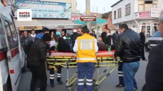 Motosiklet Yayaya Çarptı