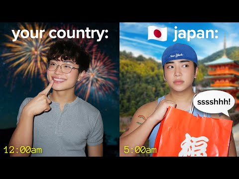 Wir haben innerhalb von 24 Stunden JEDE japanische Neujahrstradition ausprobiert!