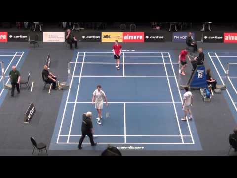 2016 Dutch National Badminton Championships - MD QF - Jille/Tabeling vs. Li/Wijnands
