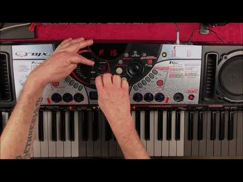Yamaha DJX 2 Keyboard - A Vintage Classic - Tutorial & Demo