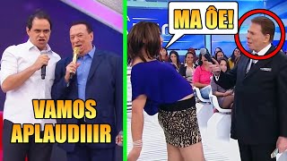 FAMOSOS REAGINDO ÀS SUAS IMITAÇÕES AO VIVO!