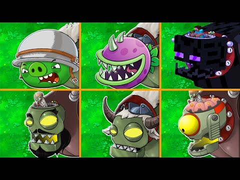 Plants vs Zombies Mod - All Dr. Zomboss vs Plants vs Zombies 2 (PVZ)