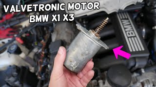 HOW TO REPLACE VALVETRONIC MOTOR ON BMW X3 X1, BMW E83 E84