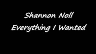 Everything I Wanted by Shannon Noll [lyrics in description]