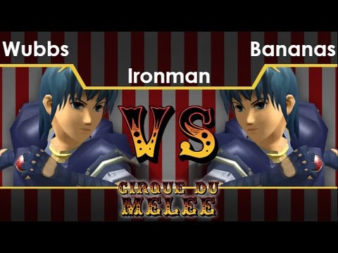Cirque  - Wubbs (Marth) vs SWG | Bananas (Marth) Ironman - Melee