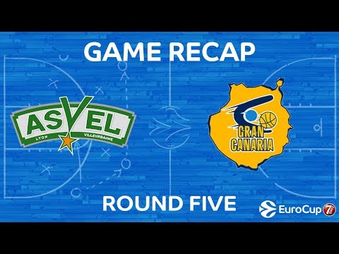Highlights: Asvel Villeurbanne - Herbalife Gran Canaria