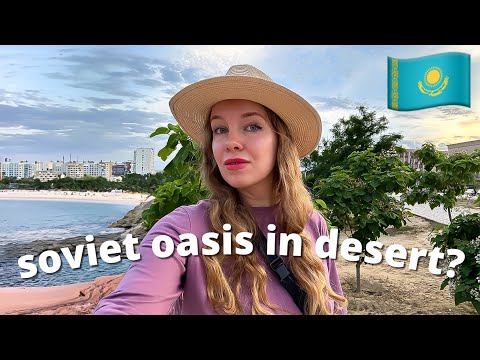 Lost Soviet Oasis in Kazakhstan's Desert 🐪 | Aktau