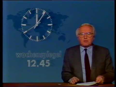 ARD - Tagesschau zum Sendeschluss / Programmtafeln (8.1.1983) - Fragment