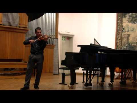 Bachelor Recital - Sandro Roy -  part of J. S. Bach "Chaconne"