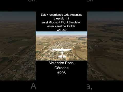 Comenten por donde quieren que pase 🇦🇷 #alejandroroca #cordoba #argentina #microsoftflightsimulator