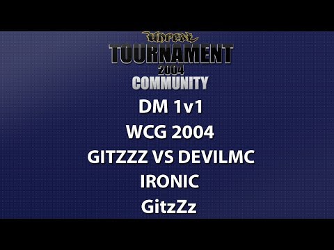 UT2004 DM 1v1 - World Cyber Games 2004  - GitzZz vs devilMC - Ironic - GitzZz