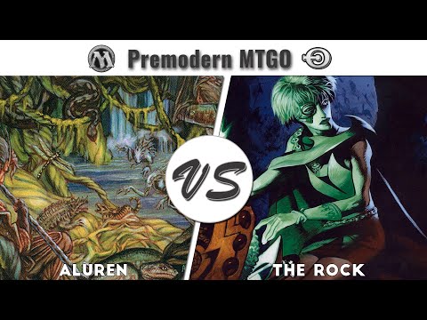Premodern Test - Aluren vs The Rock
