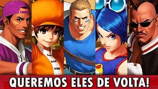 TOP 10 - PERSONAGENS ESQUECIDOS DO KOF | KOF da Depressão