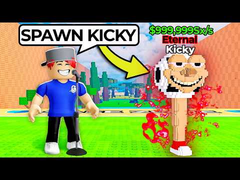 Whatever I SAY COMES TO LIFE in Kick a Lucky Block!