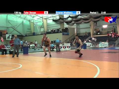 Tyler Swope vs. Connor Medbery at 2013 ASICS University Nationals - FS