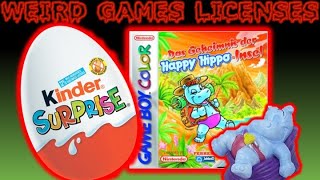 Kinder Surprise | Das Geheimnis Der Happy Hippo Insel | Gameboy Color |  Weird Games Licenses