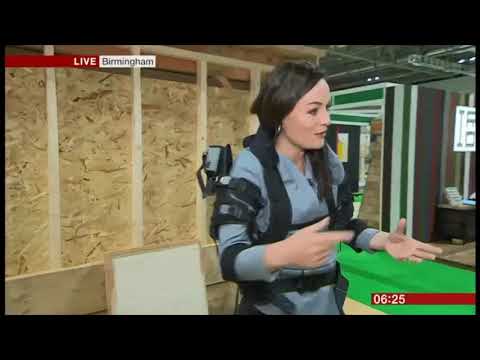 UKCW 2018 BBC NEWS at Breakfast - Exoskeleton demo