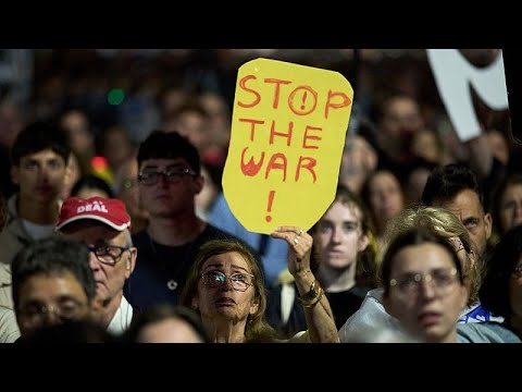 Video Thumbnail: Proteste in Tel Aviv fordern Rückgabe der Gaza-Geiseln und Kriegsende