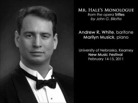 Mr. Hale's Monologue, from 